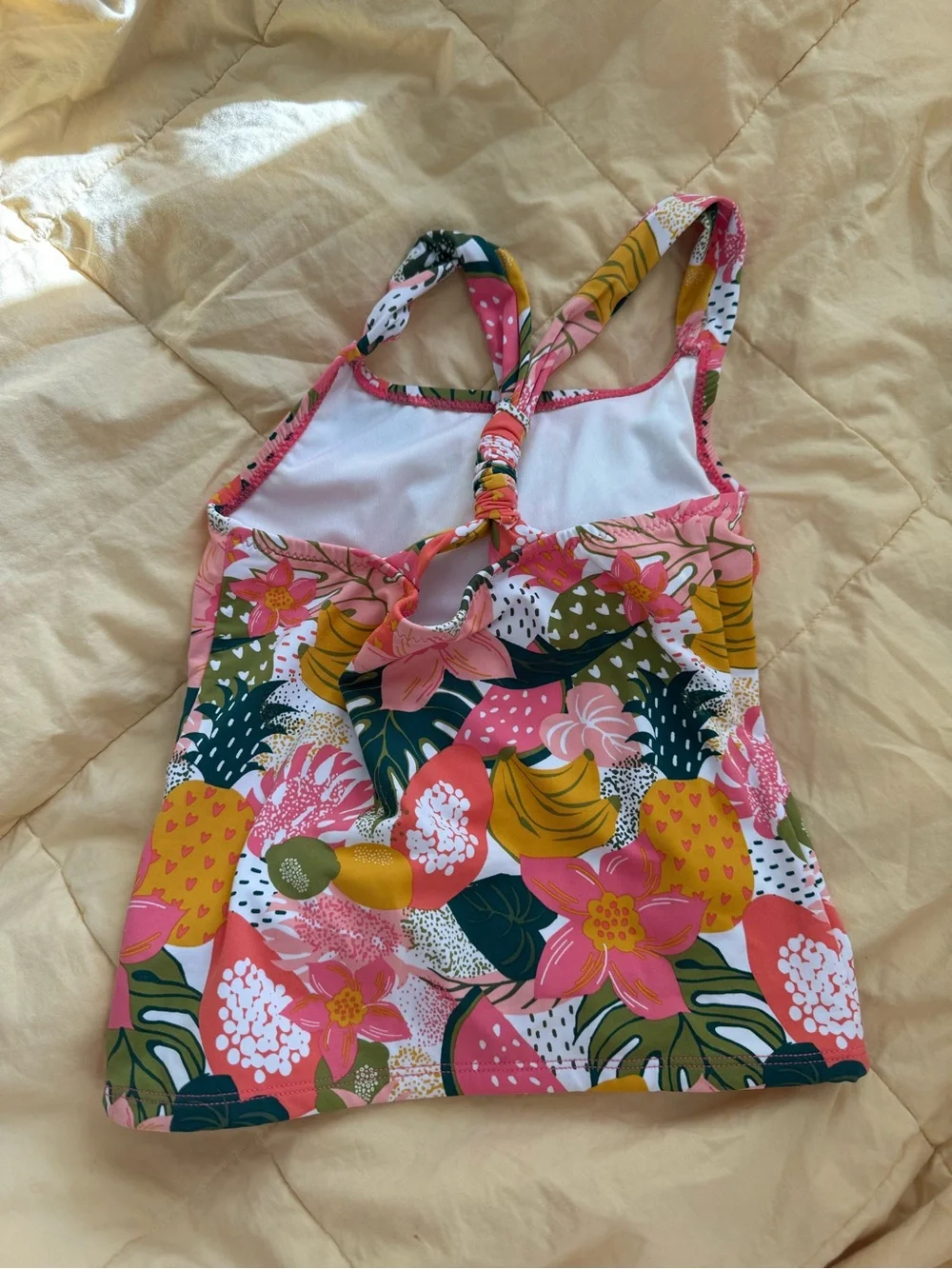 garnet hill swim top size 6